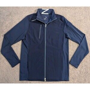 Zero Restriction Z710 Full Zip Blue Golf Jacket W1037 Men's Small
